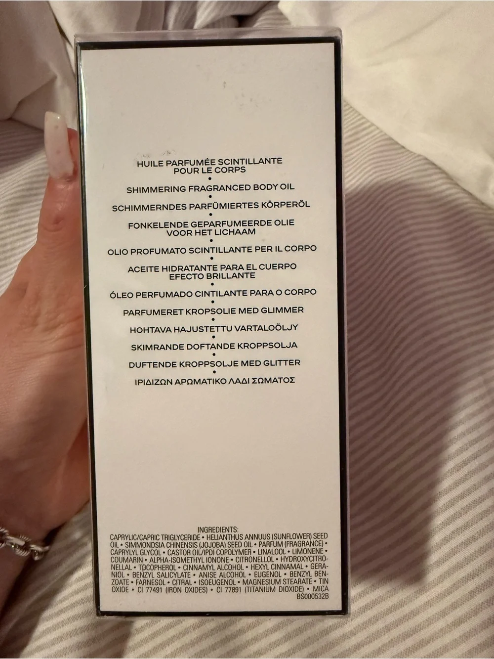 CHANEL N°5 Beige Gold Body Oil